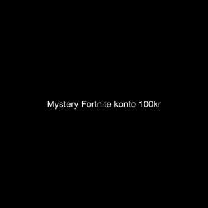 Mystery Fortnite konto - Säljer ett mystery Fortnite-konto för 100kr. Perfekt för dig som vill testa något nytt eller överraska en vän med ett hemligt konto. Innehållet på kontot är okänt tills du loggar in.