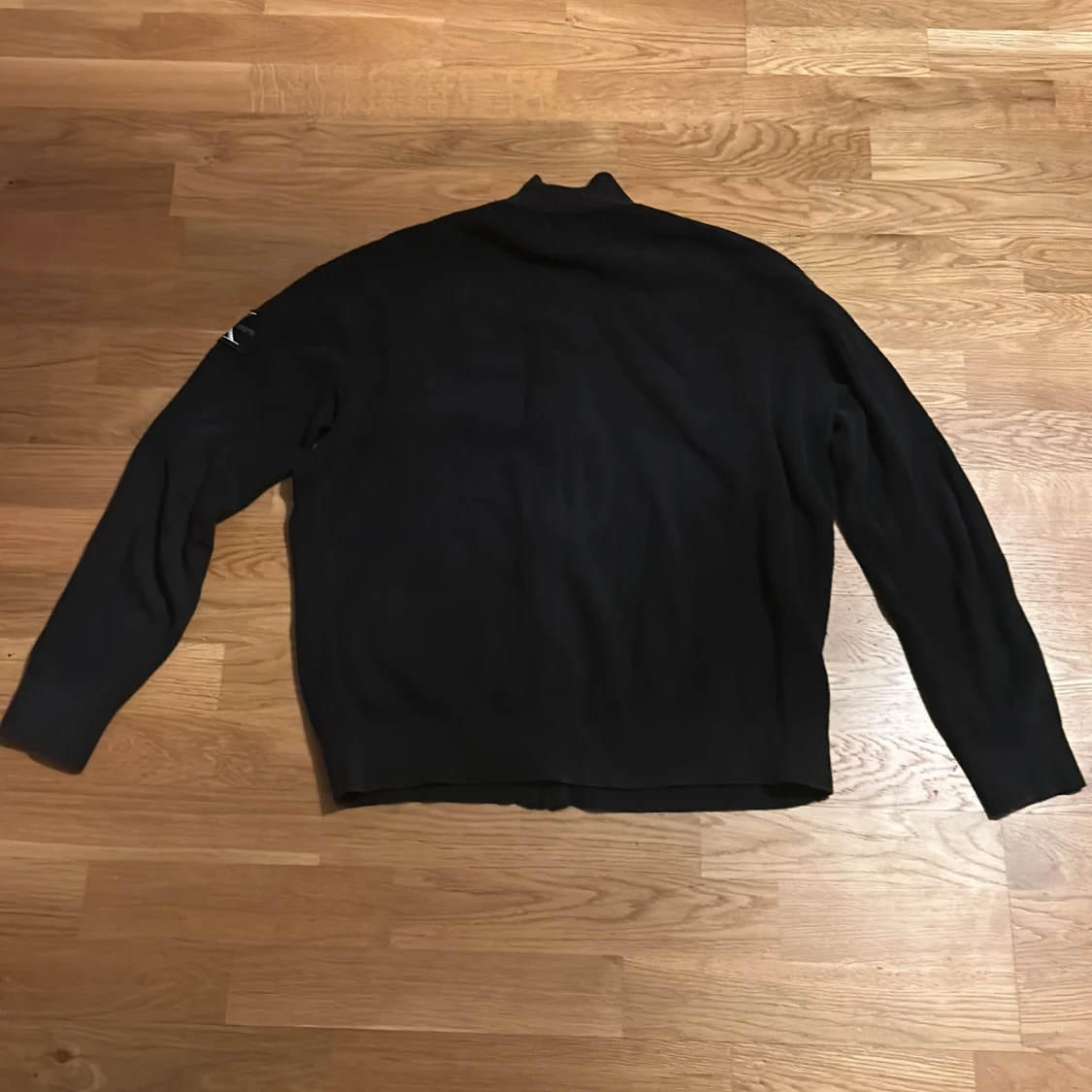 Svart zip up sweatshirt från Calvin Klein Jeans - 1
