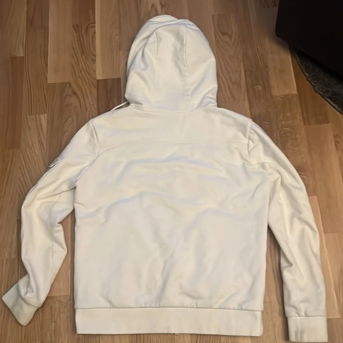 Vit Moncler cardigan med huva - 4