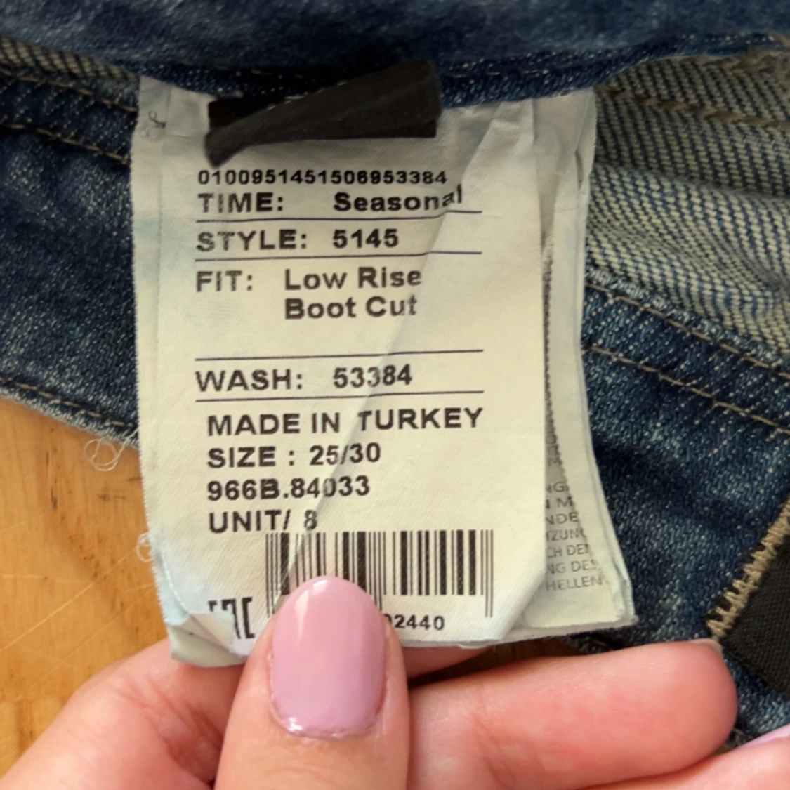 Blå bootcut jeans Ltb Valerie 25/30 - 2