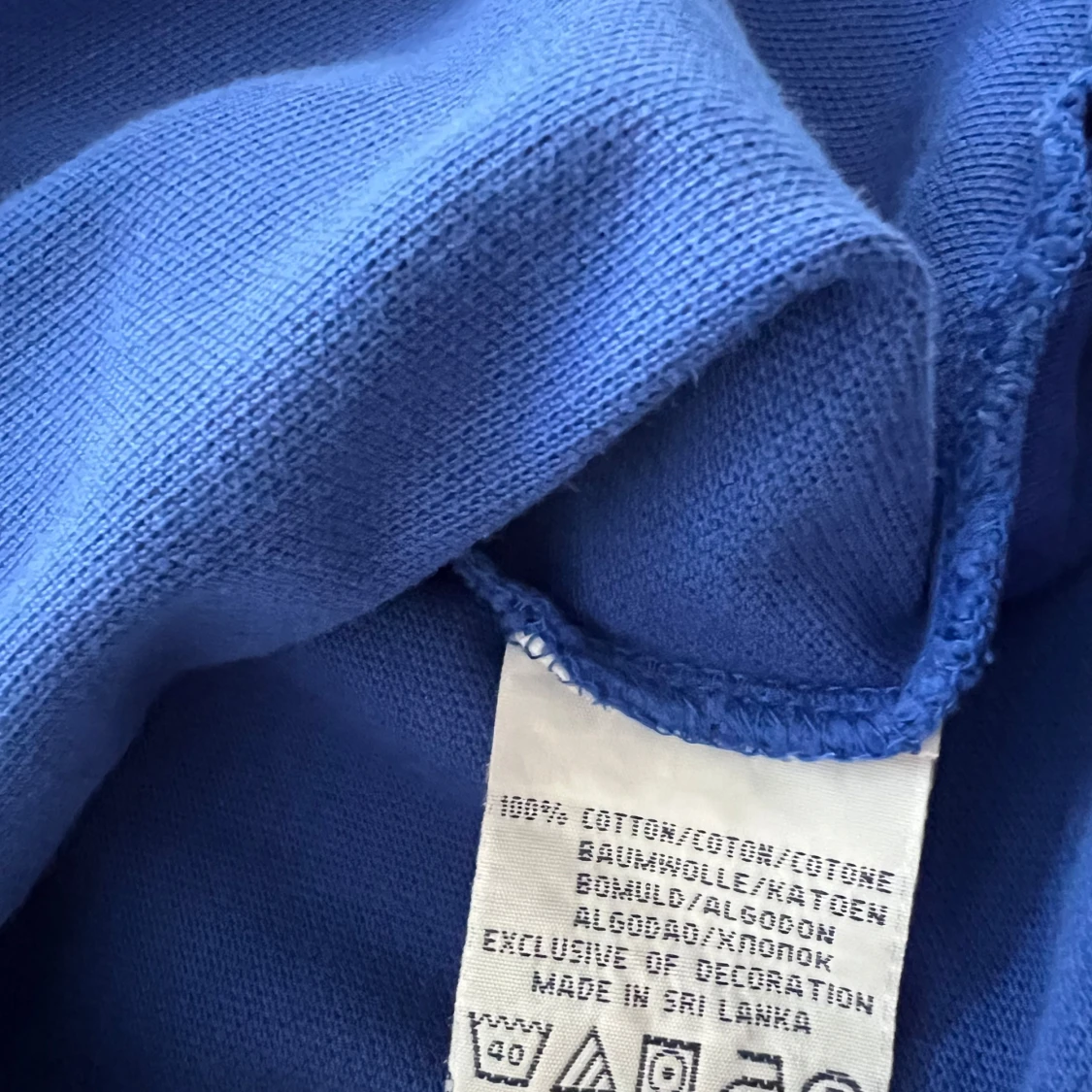 Blå pikétröja Polo Ralph Lauren S - 4