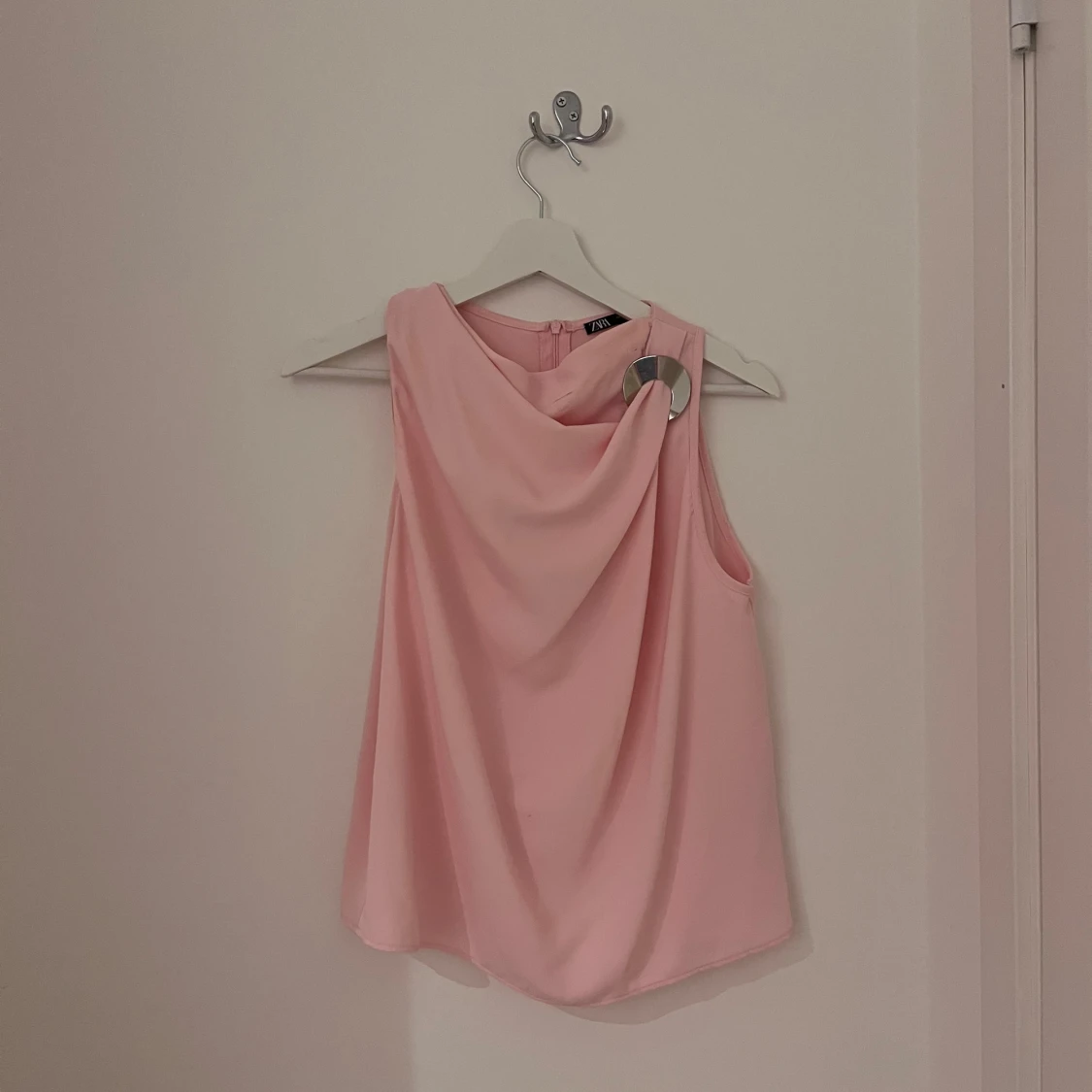 Ljusrosa topp från Zara