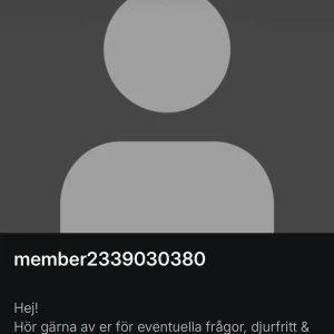 Finns mer tillgänglig på vinted! - https://www.vinted.se/member/178813543-member2339030380 ⬅️(länk)