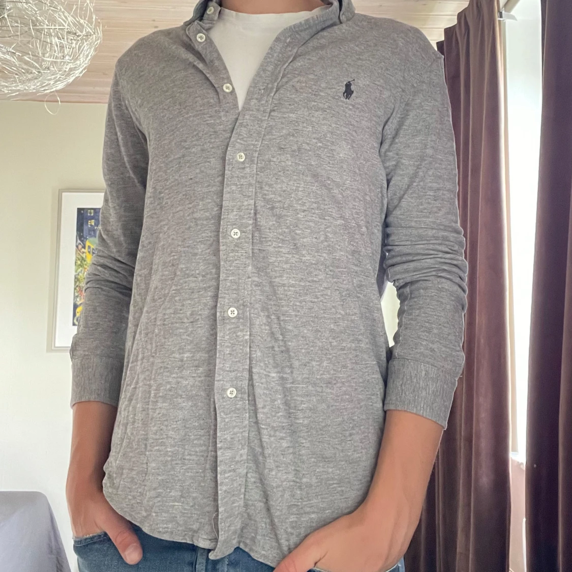 Grå skjorta - Ralph Lauren - 1