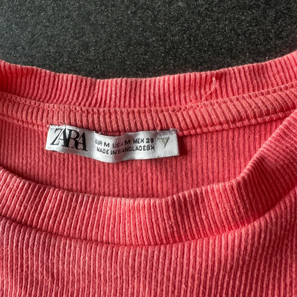 Rosa volangtopp från Zara - 1