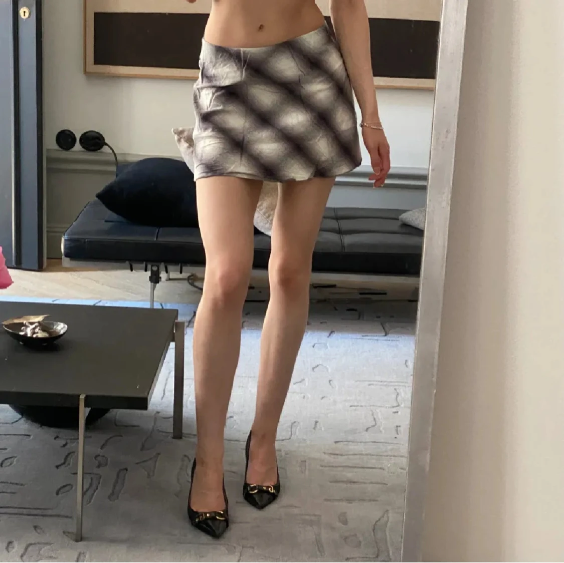 Rutig mini skirt
