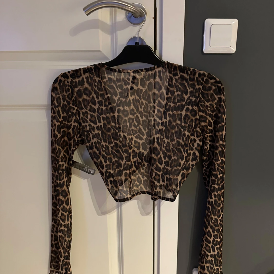 Leopardmönstrad bolerotopp NLY Trend XS - 1