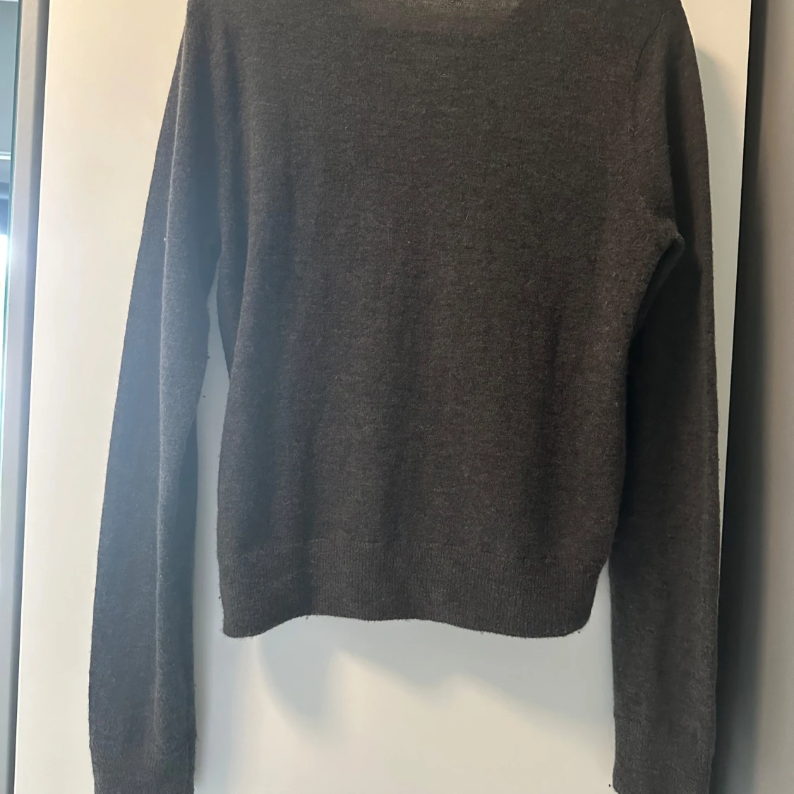 Mörkgrå stickad tröja från Zara - 1