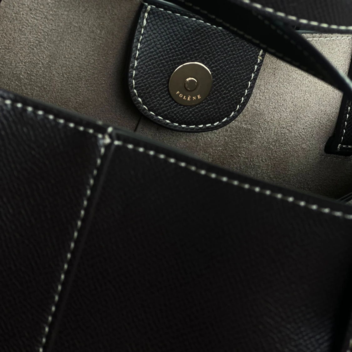 Brun  LIKLANDE  handväska  Polène ( inte äkta) - 1