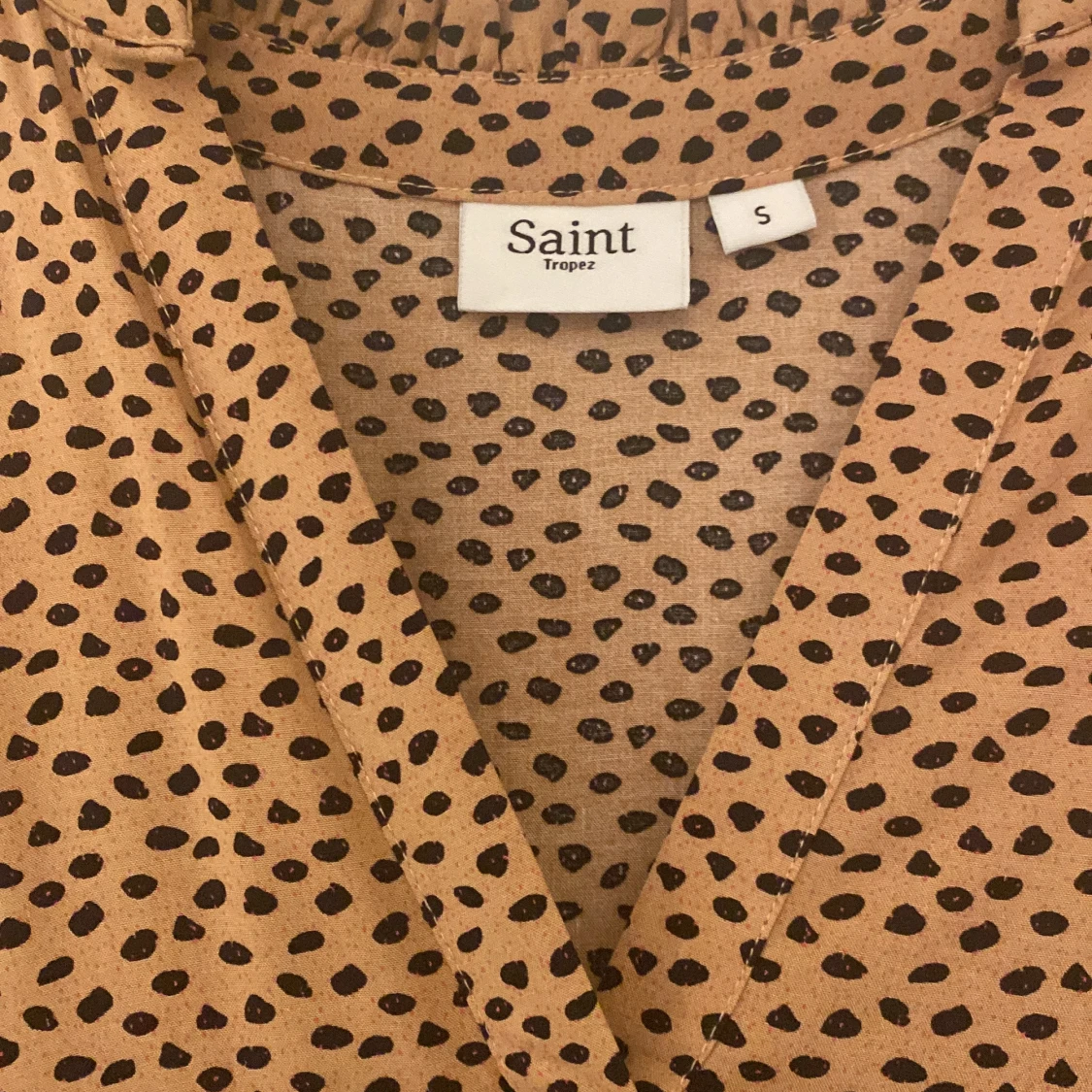 Rost rosa  prickig klänning Saint Tropez - 2