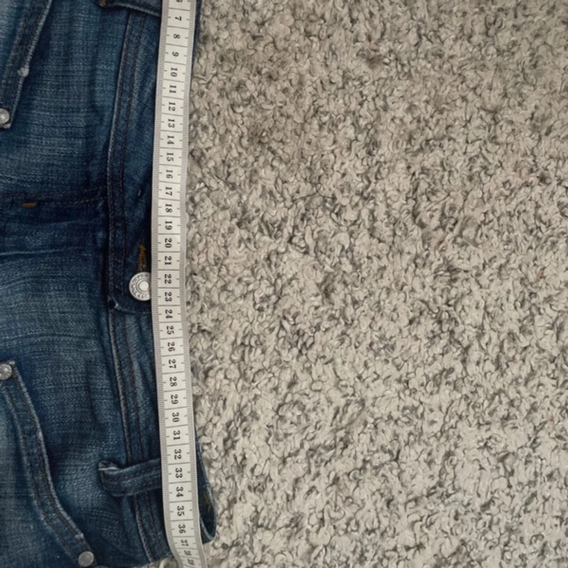 Blå bootcut jeans - 3