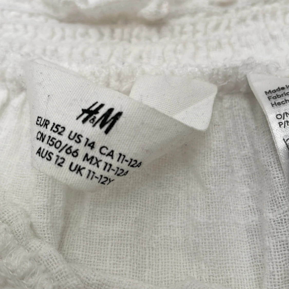 Vit långkjol från H&M - 1