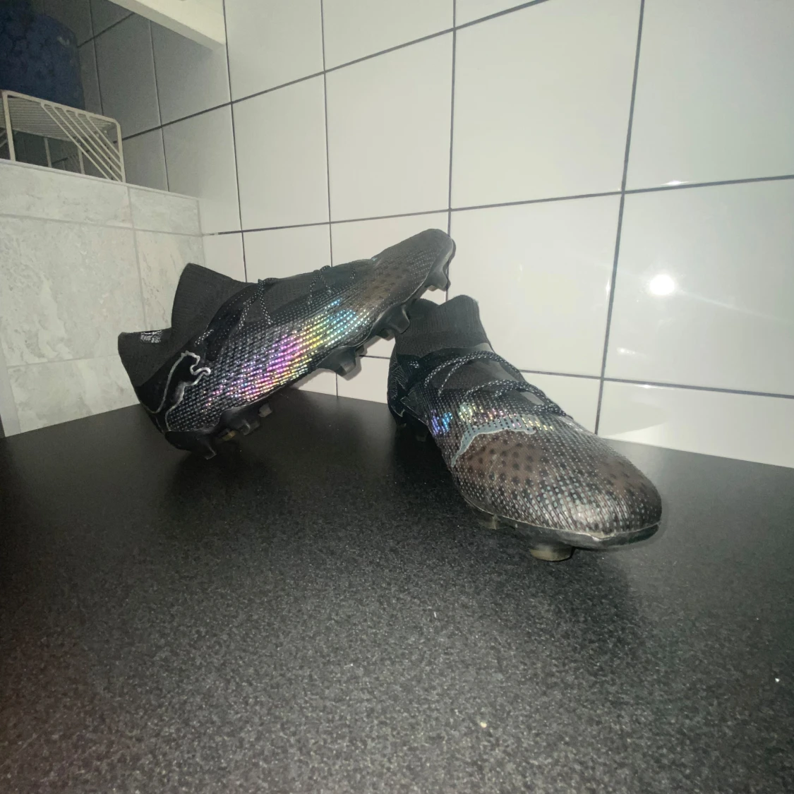 Svarta Puma Future PRO 8 Fotbollsskor