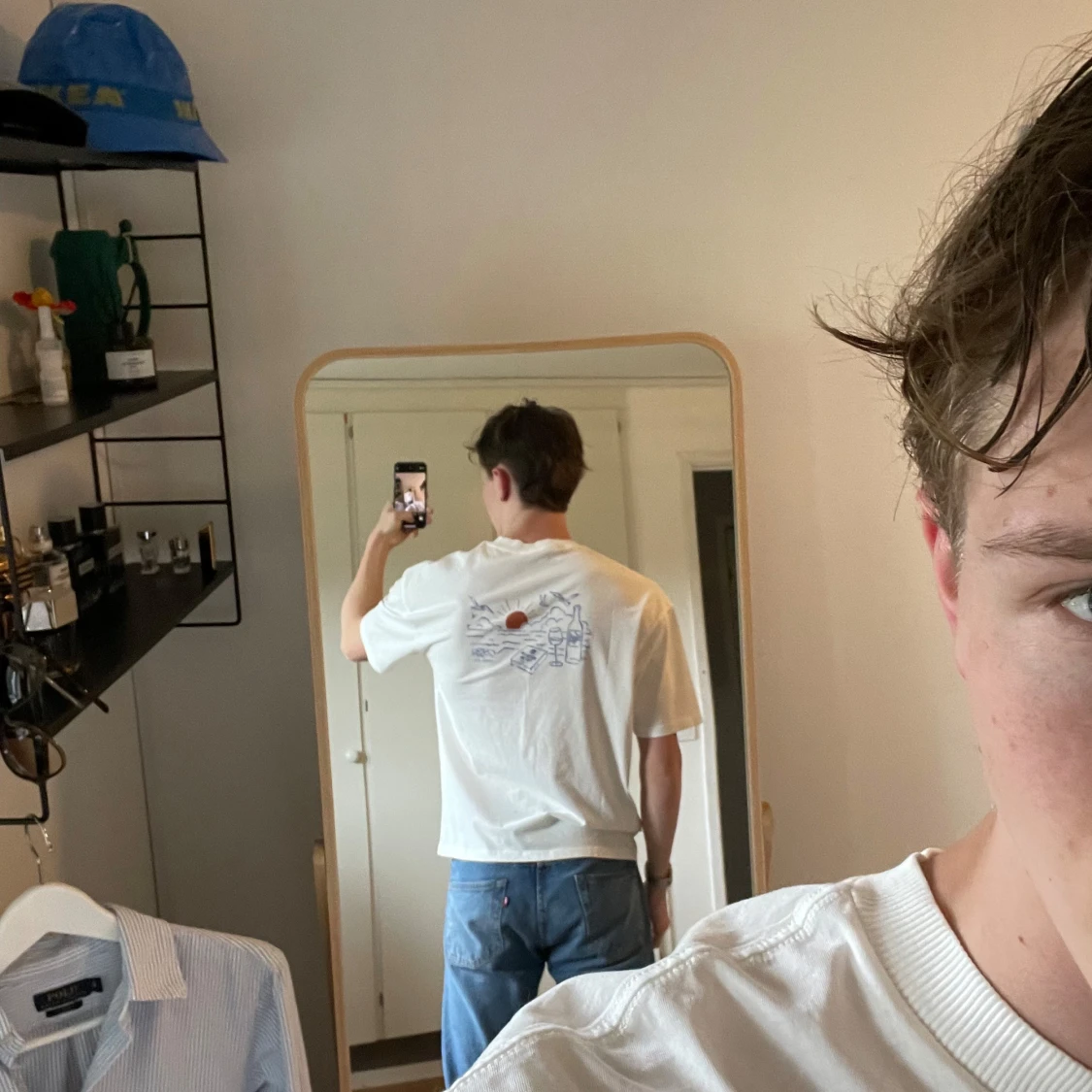 Vit t-shirt från Solid - 1