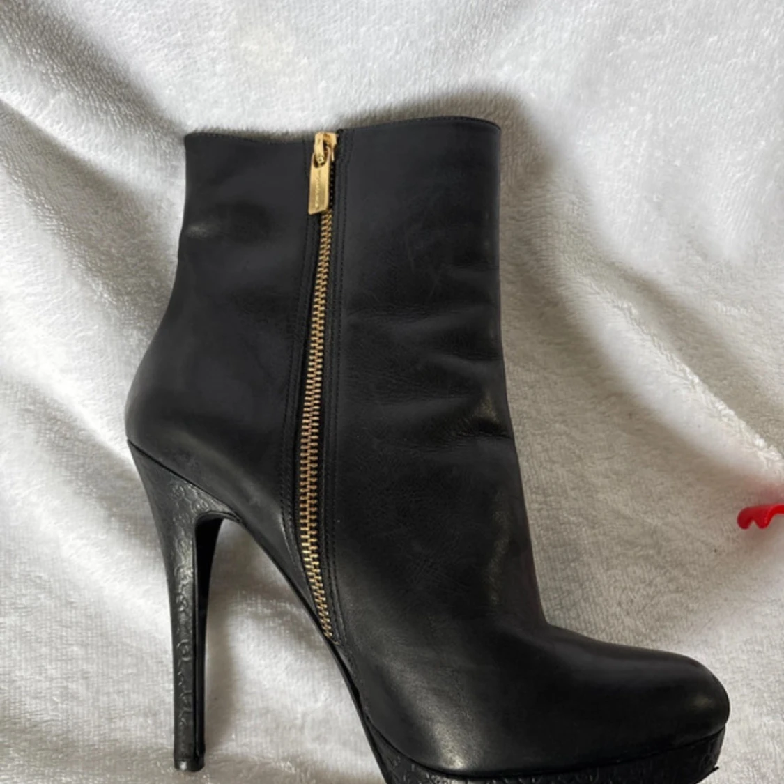 Svarta Michael Kors  stövletter med hög klack - 3