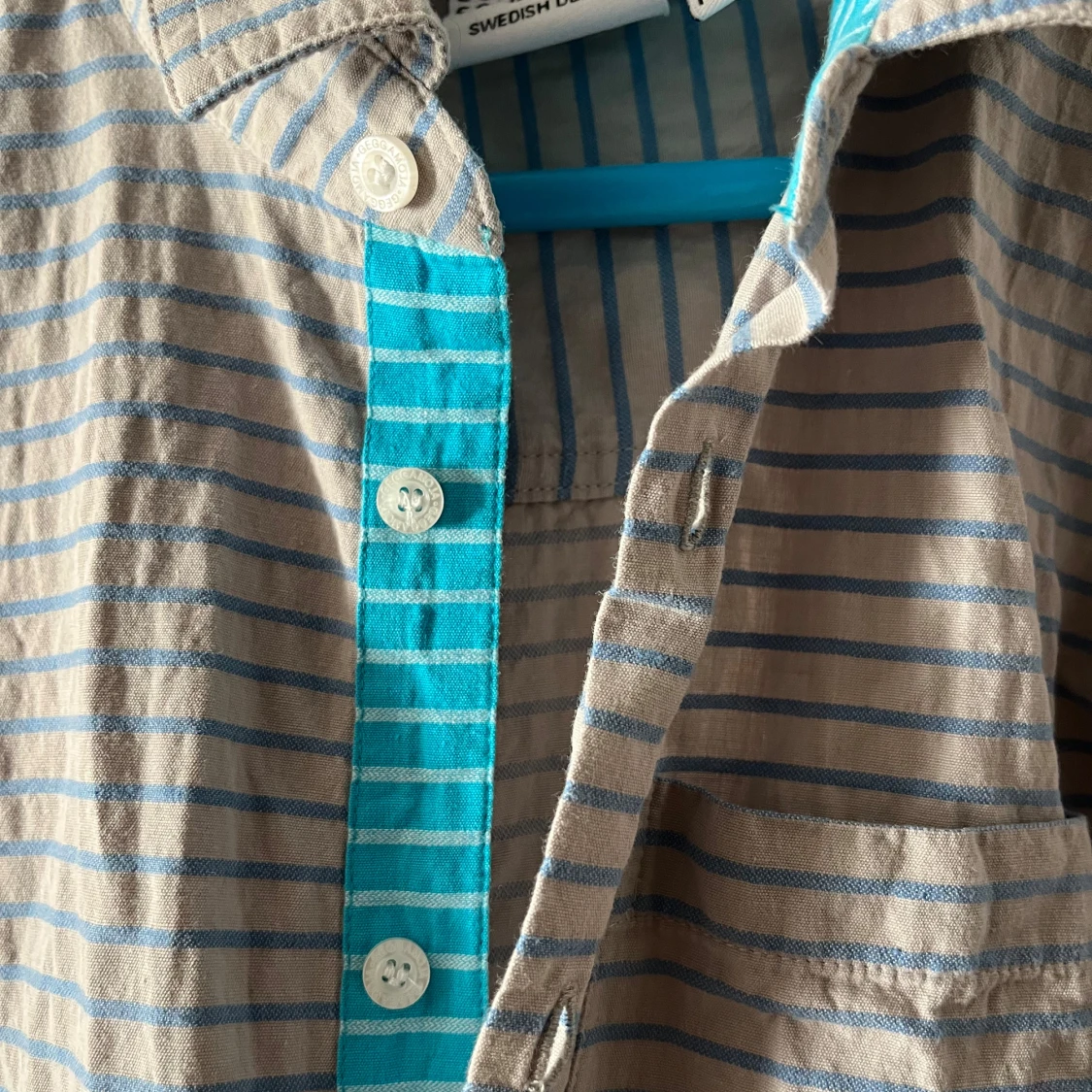 Randig skjorta från Geggamoja