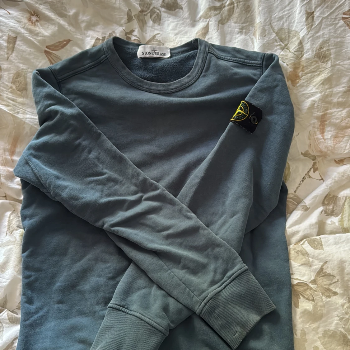 Blå sweatshirt från Stone Island