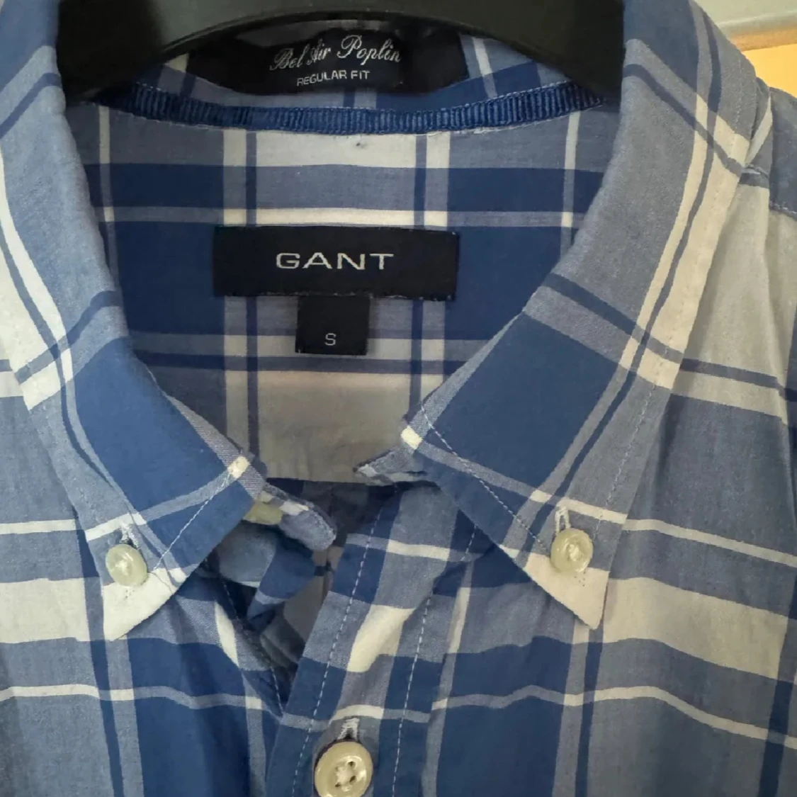 Blårutig skjorta från GANT  - 1