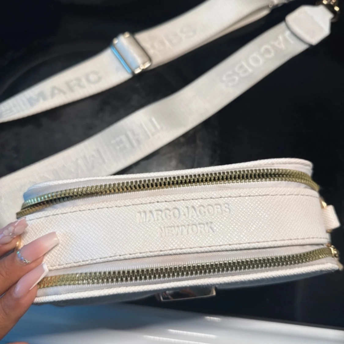 Vit axelväska från Marc Jacobs - 3