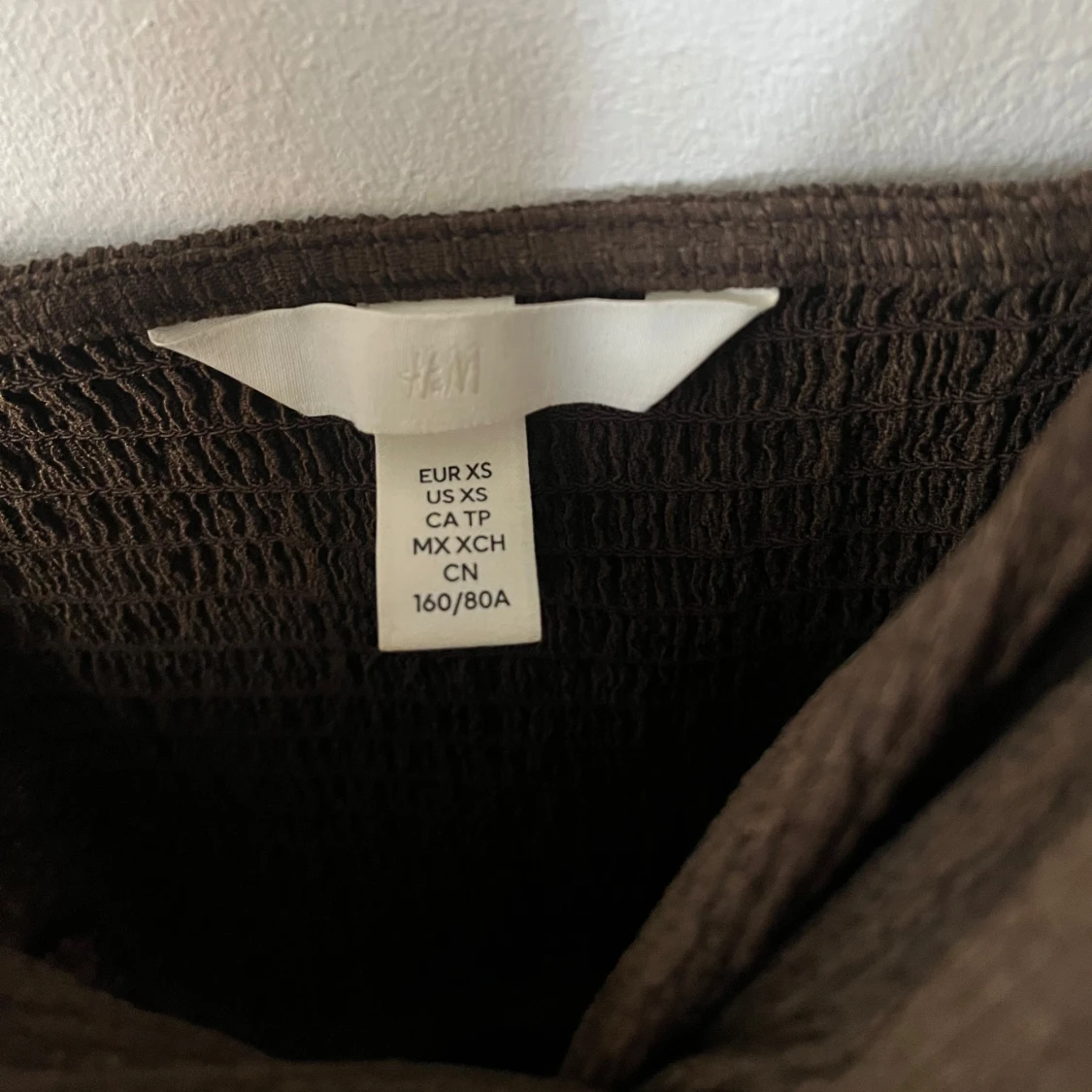 Brun klänning från H&M - 2