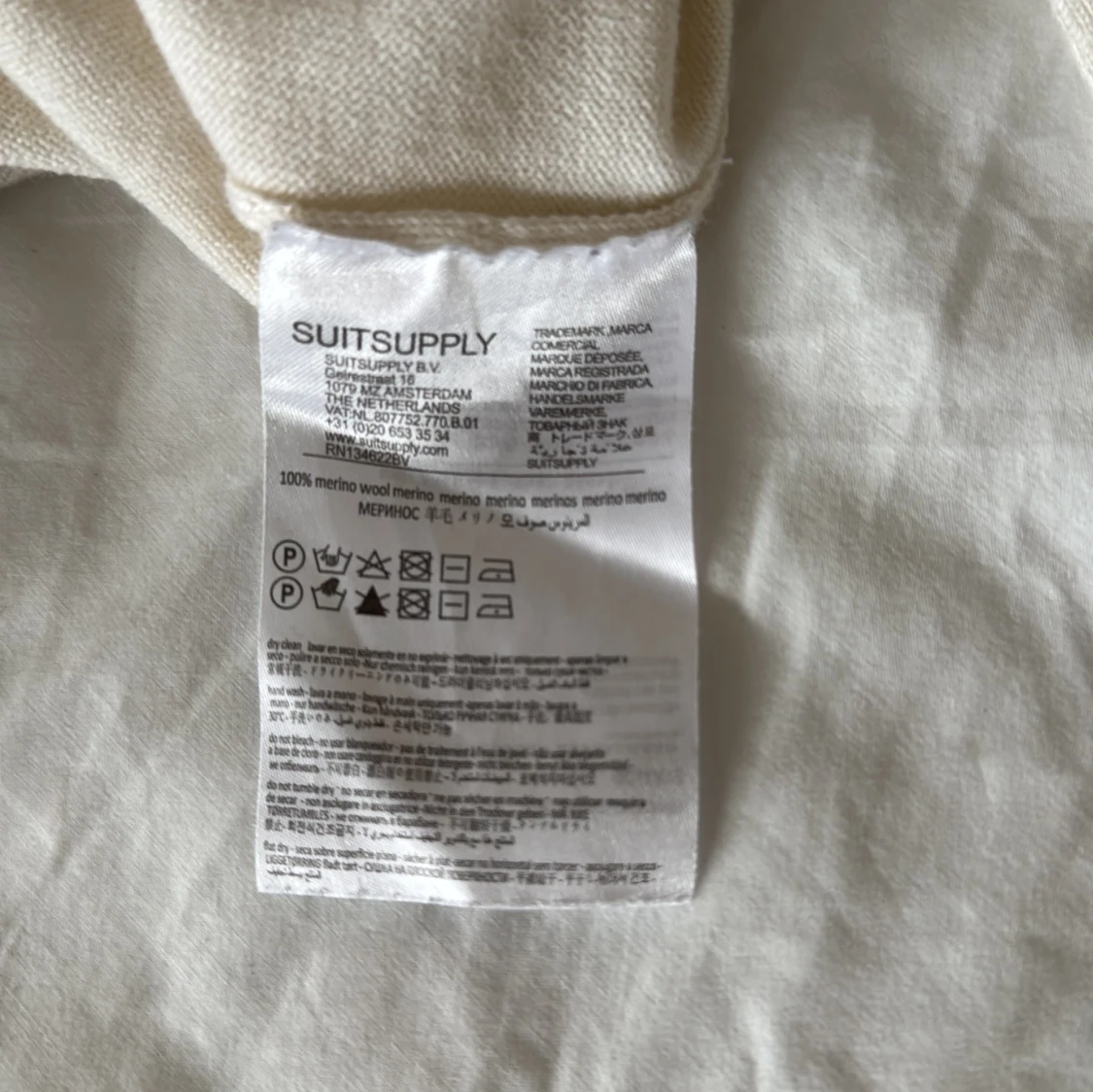 Suitsupply merinoulltröja   - 3