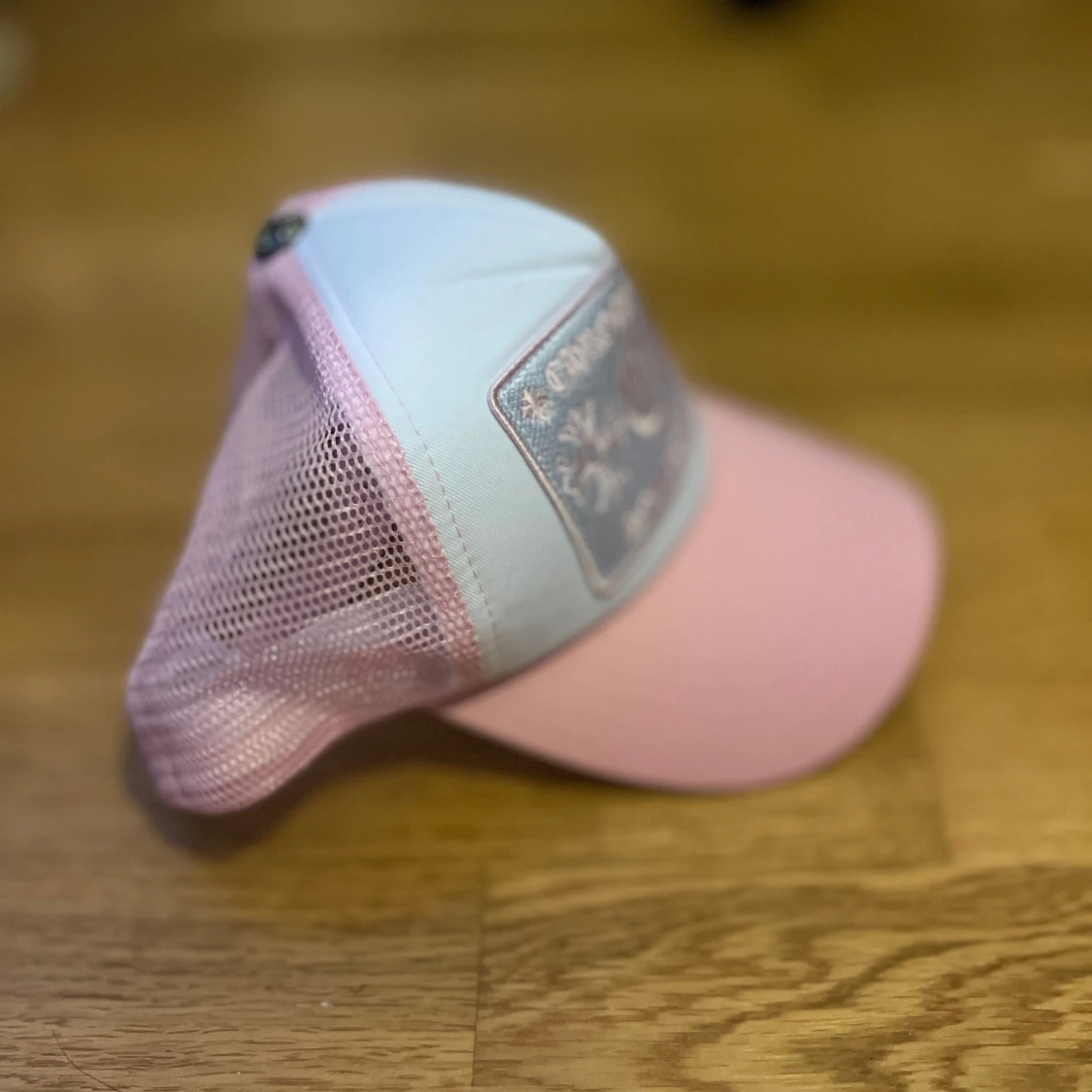 Chrome Hearts rosa vit keps - 1