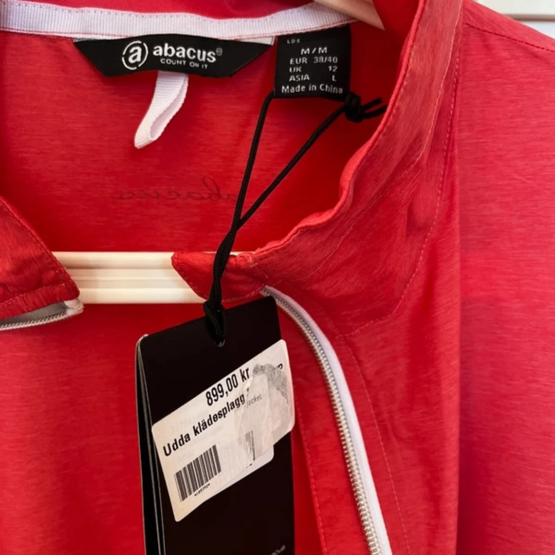 Röd vindjacka från Abacus - 1