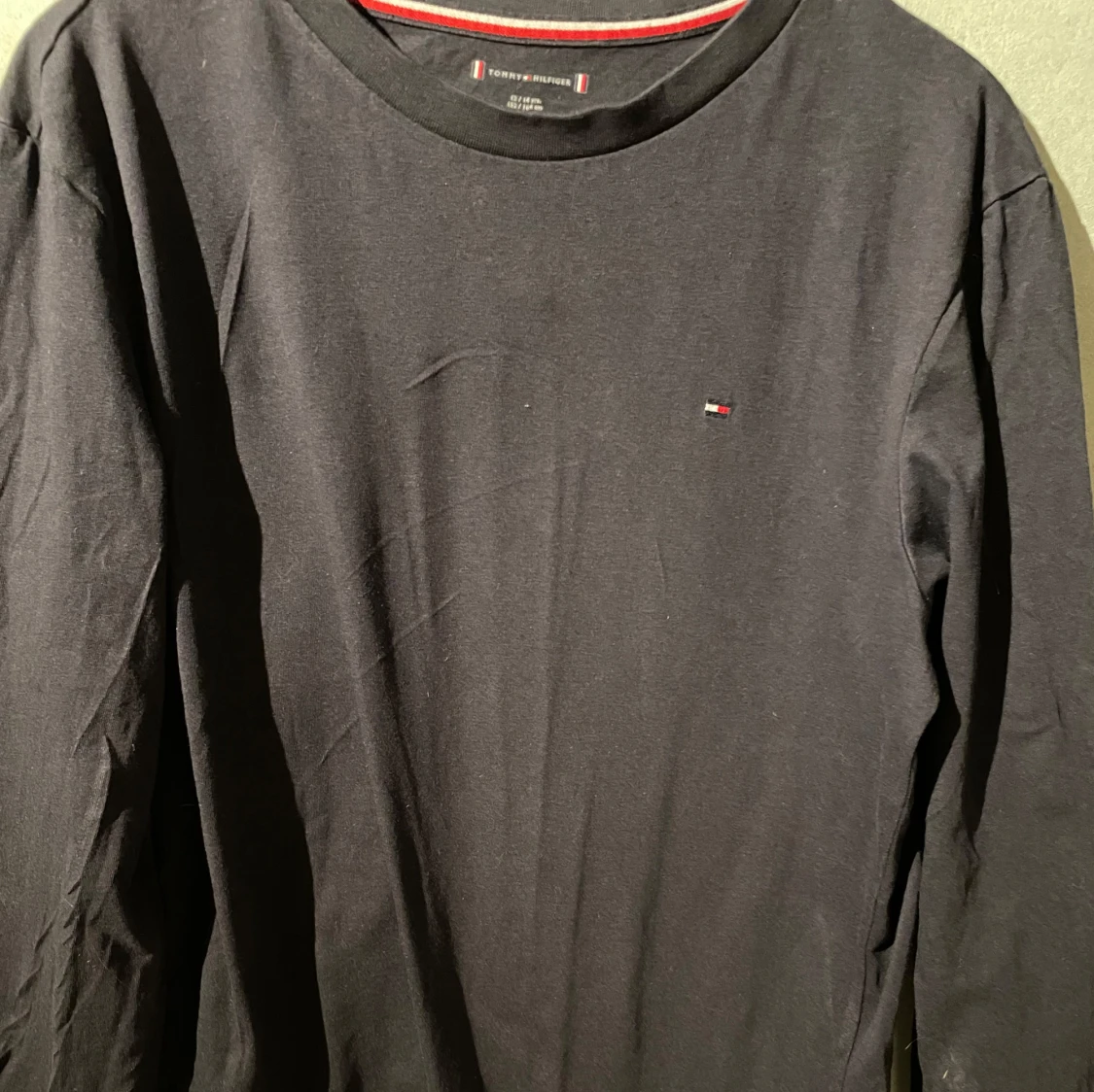 Svart långärmad tröja Tommy Hilfiger - 1