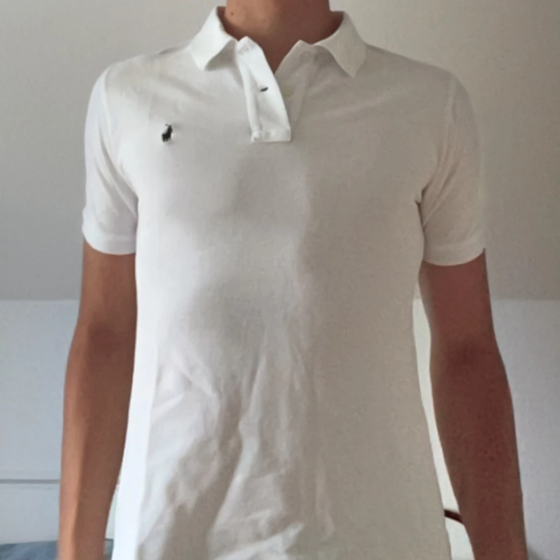 Vit piké Ralph Lauren 