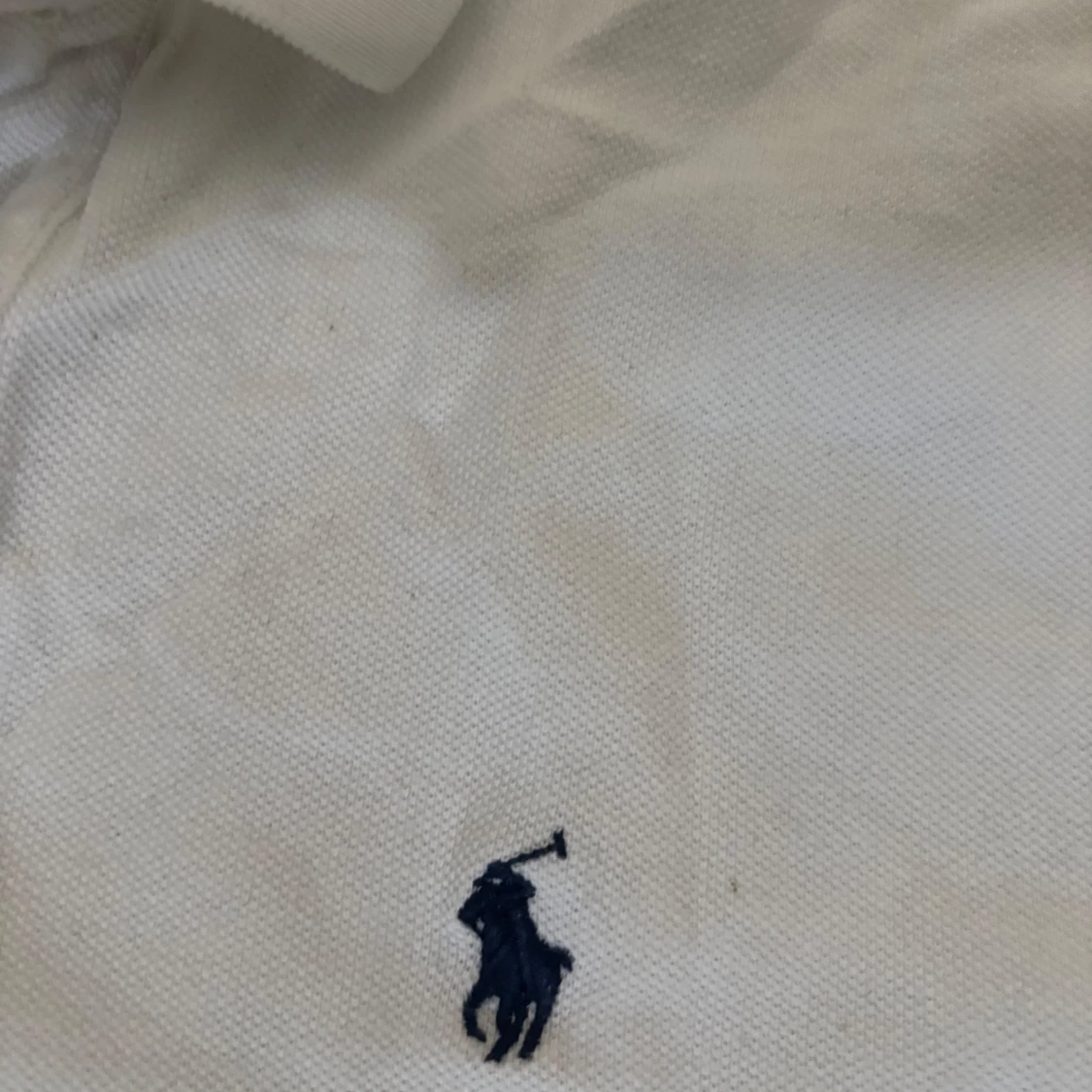 Vit pikétröja från Polo Ralph Lauren XS - 1