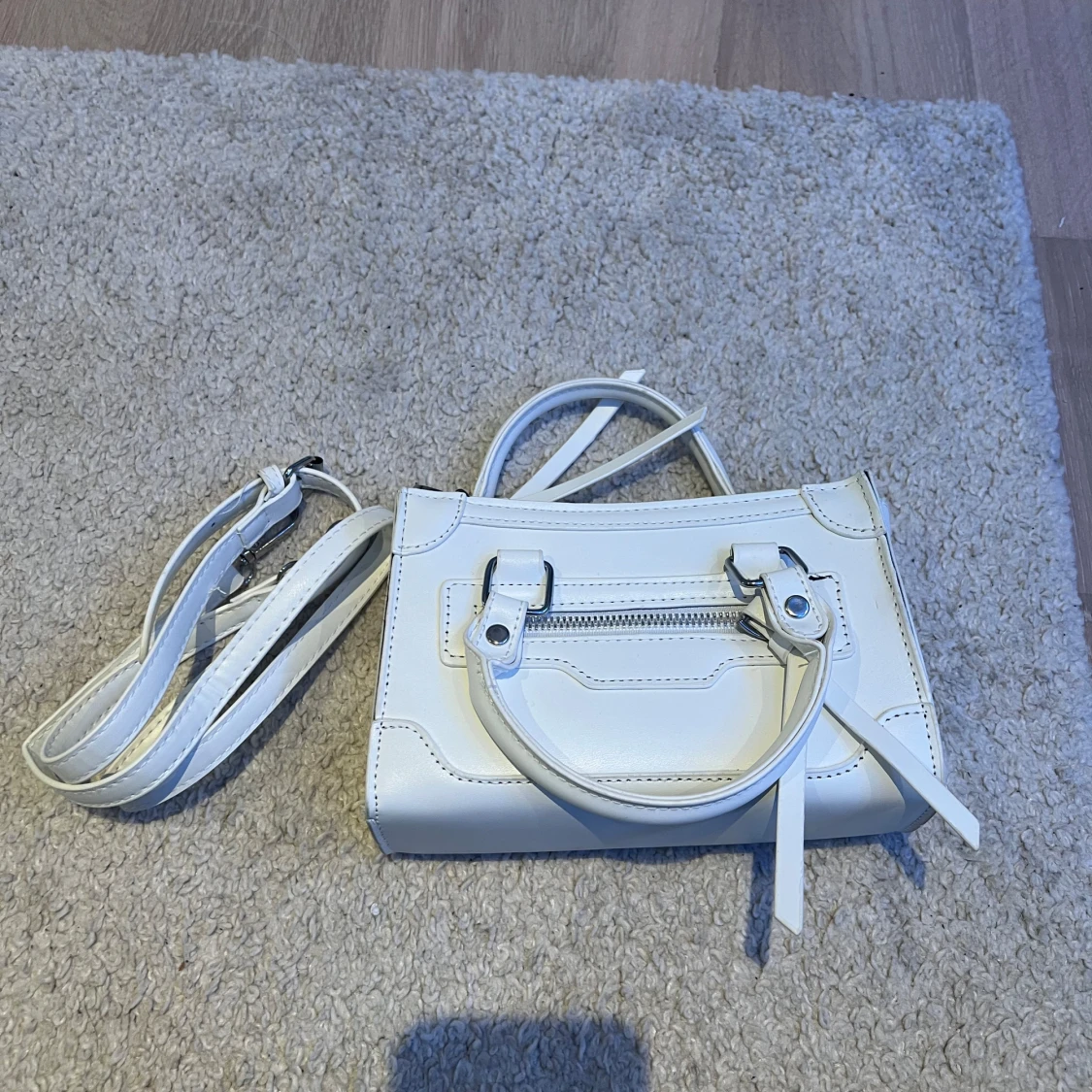 Vit handväska - 3