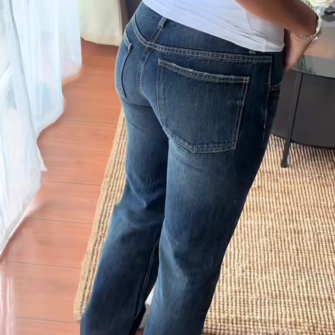 Low rise wida jeans från Zara  - 2