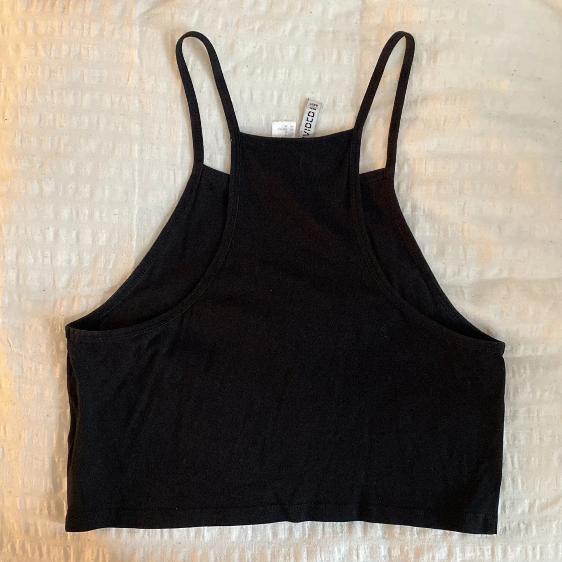 Svart croppad linnetopp H&M Divided - 1