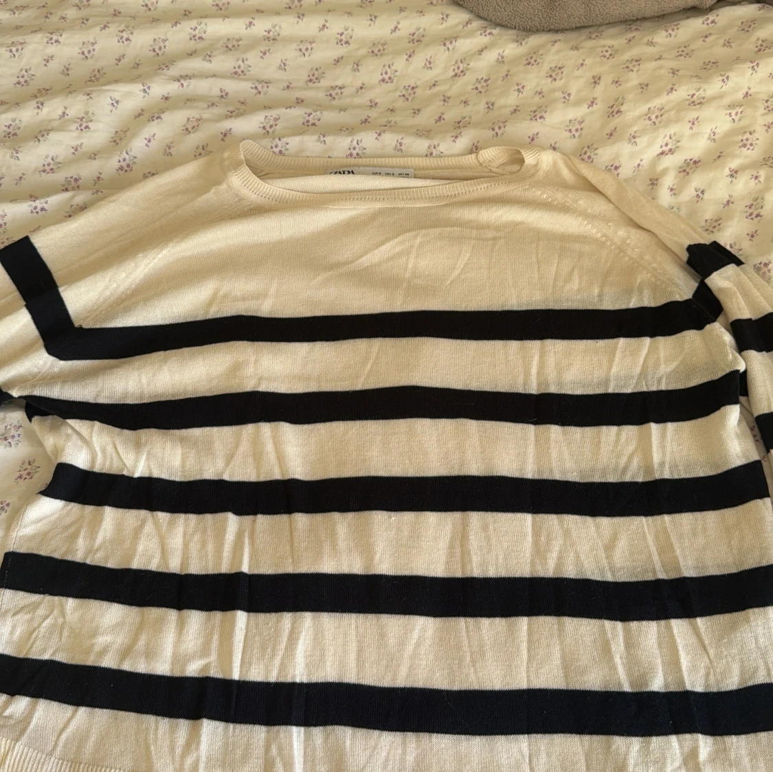 Randig långärmad tröja från Zara - 2