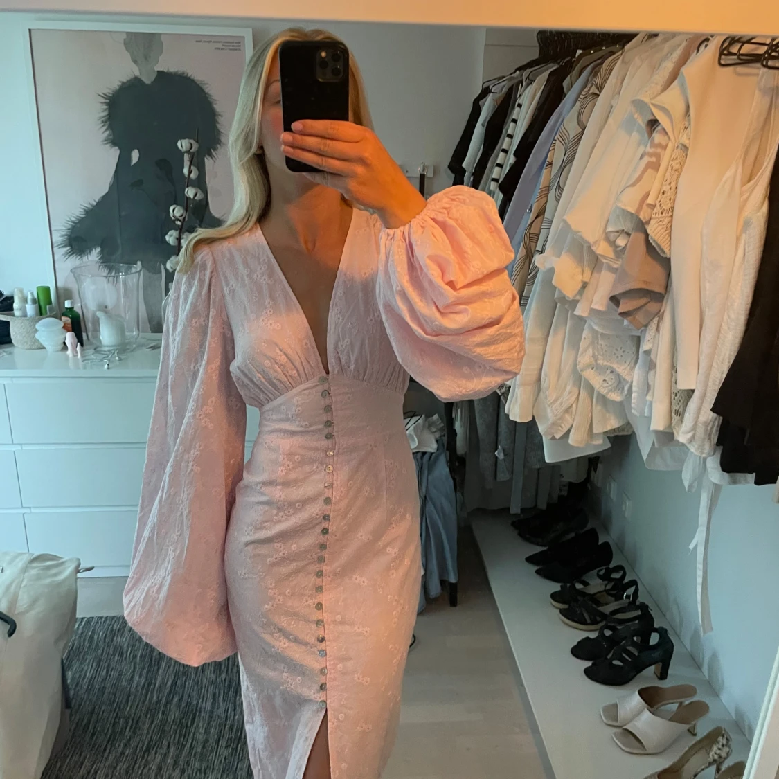 Ljusrosa Adoore Positano Dress - 90