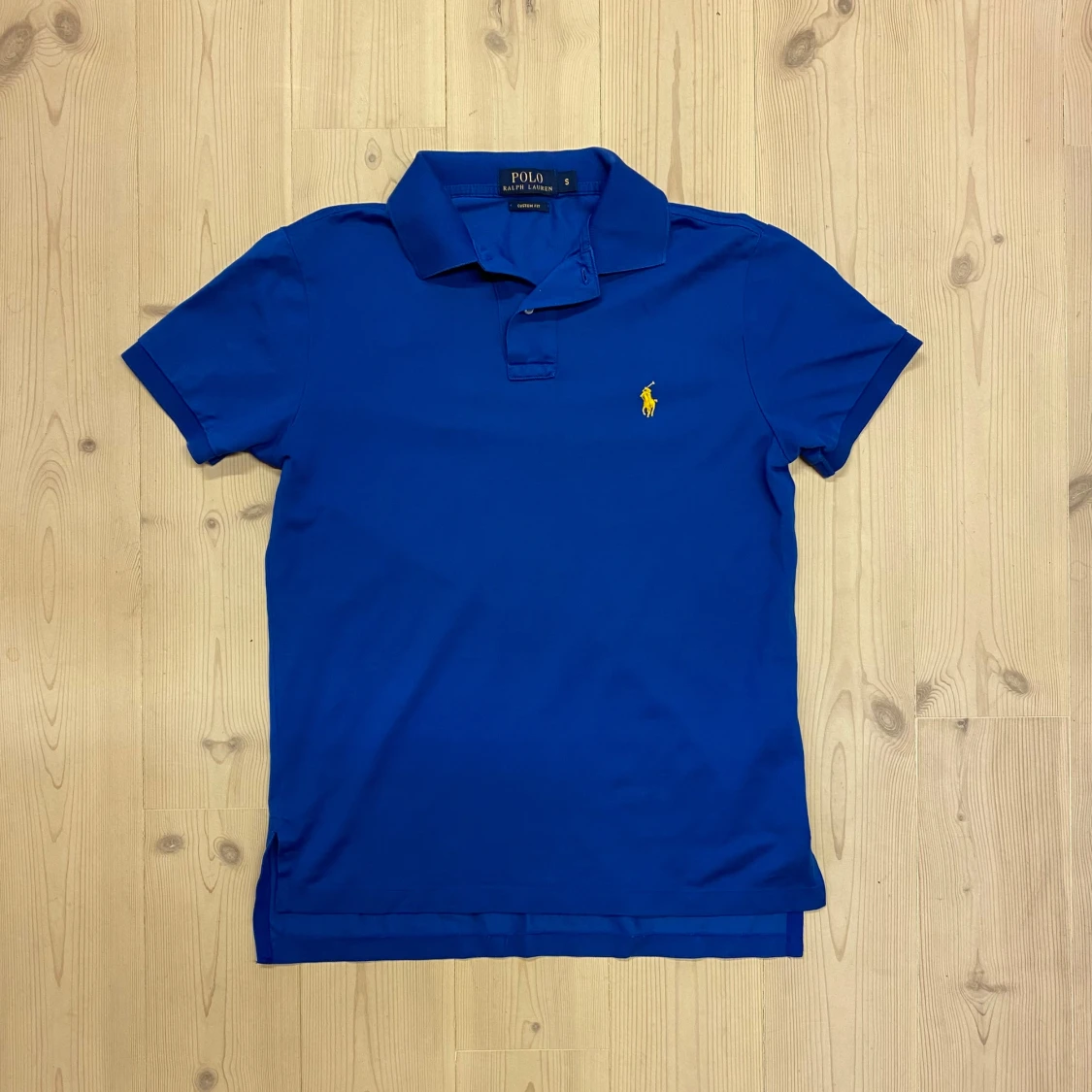 Marinblå pikétröja från Ralph Lauren  - 1