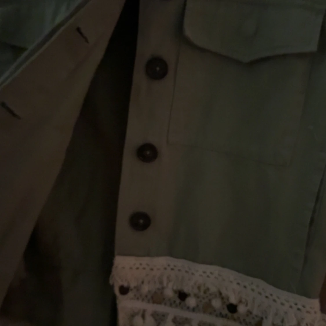 Grön jacka från Zara  - 1