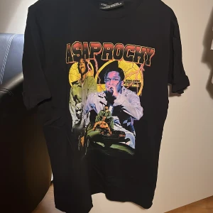 A$AP Rocky Graphic tee - Snygg svart tröja, använd en gång. Storlek S men passar M bra.