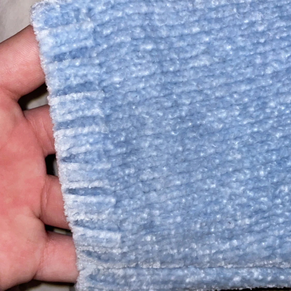 Ljusblå stickad tröja från 157 - 4