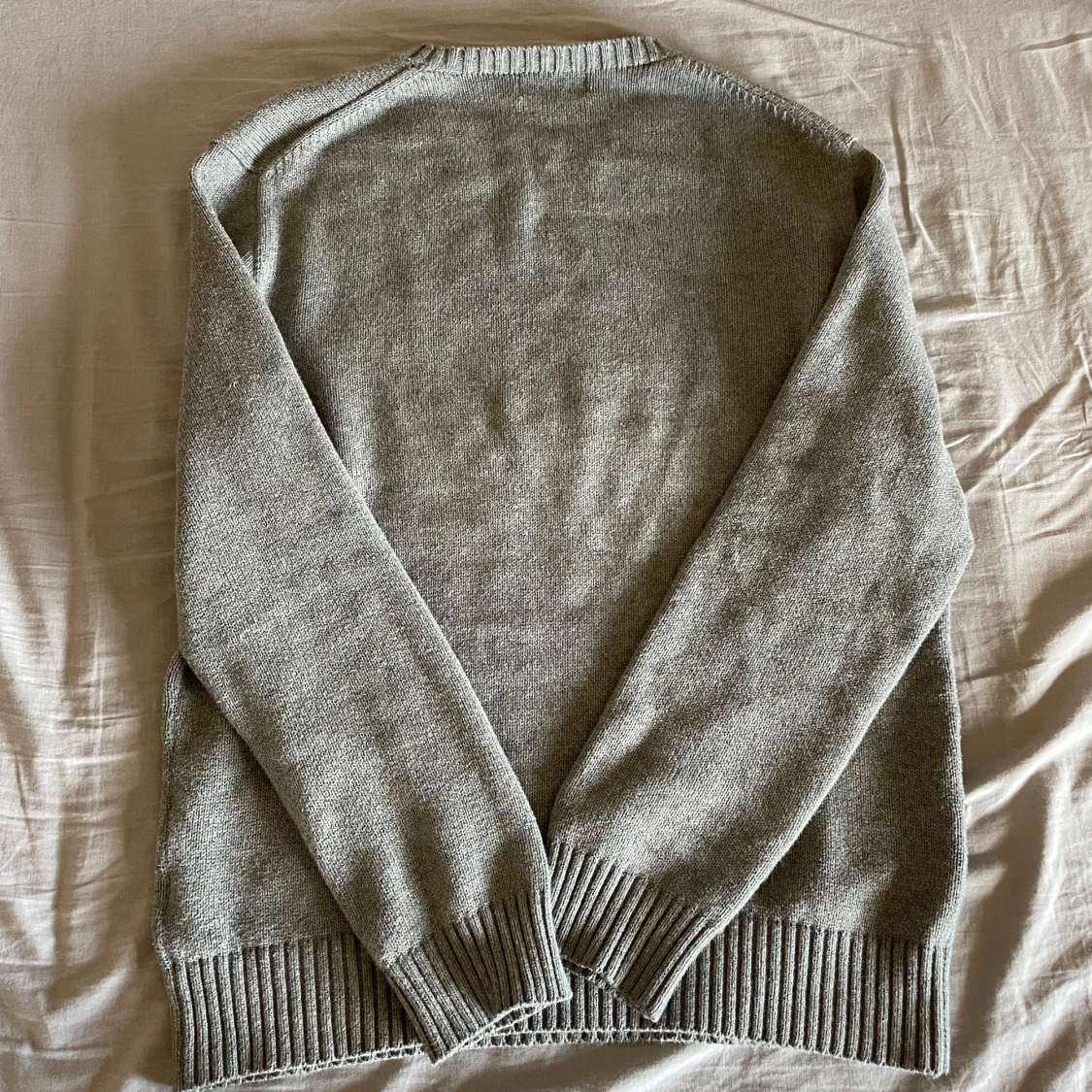 Grå stickad tröja från  Ralph Lauren - 3