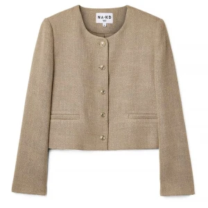 Beige tweedjacka - Helt ny tweedjacka från NAKD med prislapp kvar. Nypris 700 kr