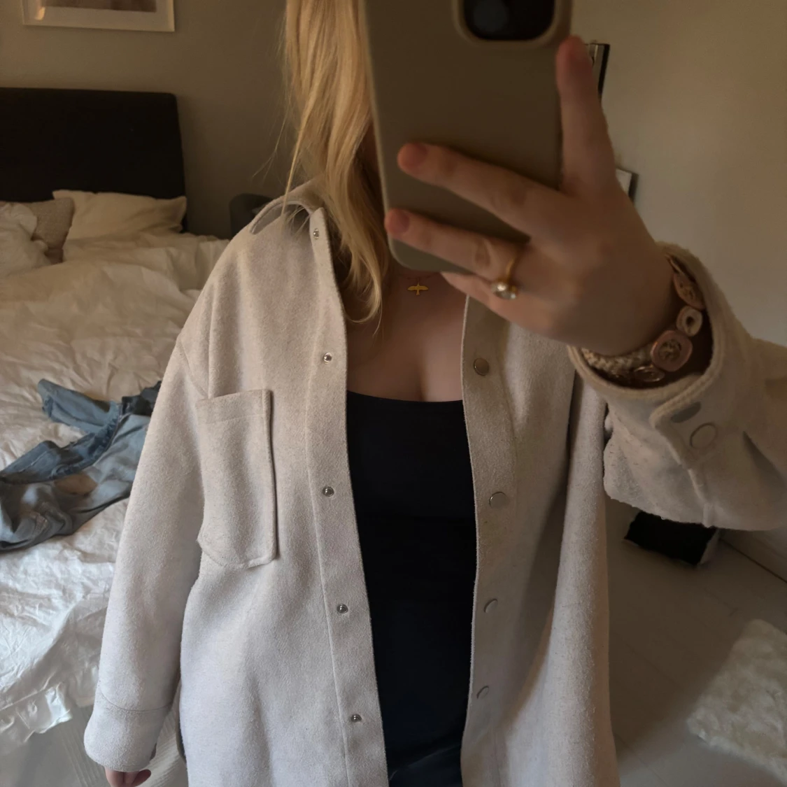 Beige jacka - 1