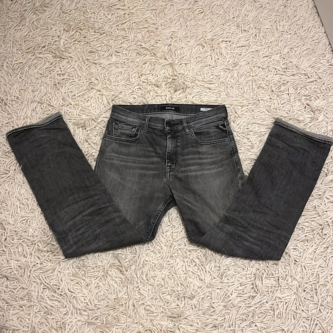 Grå replayjeans  - 1