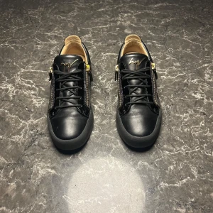 Giuseppe Zanotti - Säljer ett par otroligt snygga skor från exklusiva italienska skomärket Giuseppe Zanotti. Skorna är i  bra skick och är byggda med bra kvalite så dom kommer vara länge i din garderob. Skorna är storlek 42. Nypris är runt 7000kronor, vårat pris: endast 1449. Skriv gärna till oss om det är några funderingar! Allt bästa SkoKapet