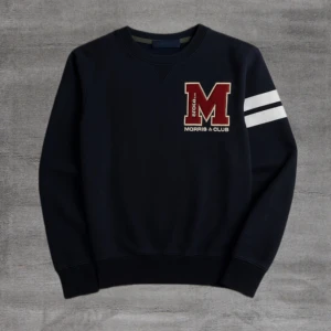 Morris Sweatshirt - Säljer en helt ny blå Morris Wilton sweatshirt, nypris 1100 kr (köpt på CareofCarl). Storlek XS men passar även S perfekt. Priset är inte hugget i sten. 