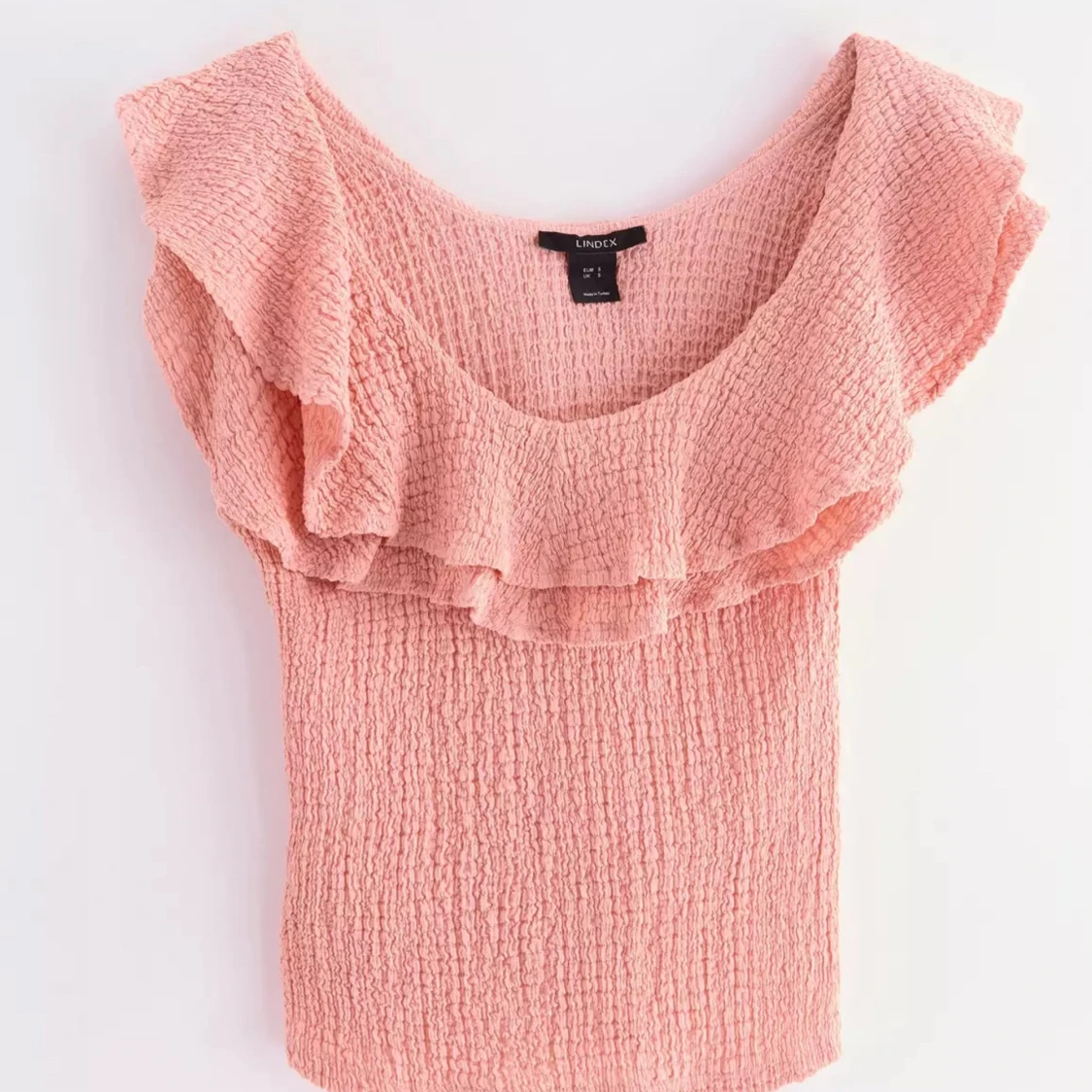 Rosa volangtopp från Lindex