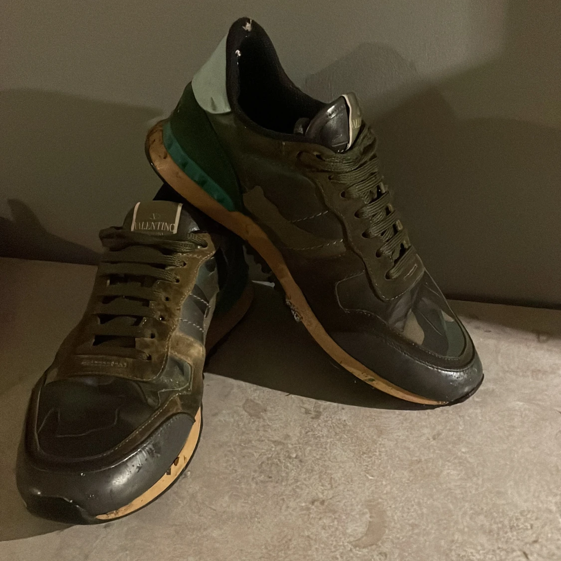Valentino Rockrunner sneakers camouflage
