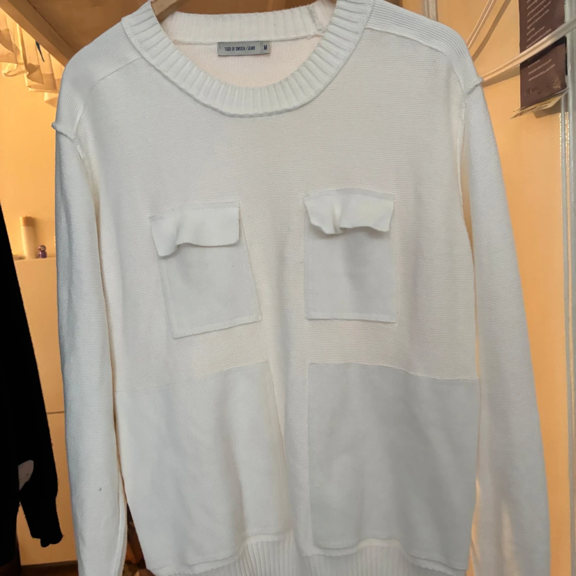 Vit stickad tröja Tiger of Sweden - 3