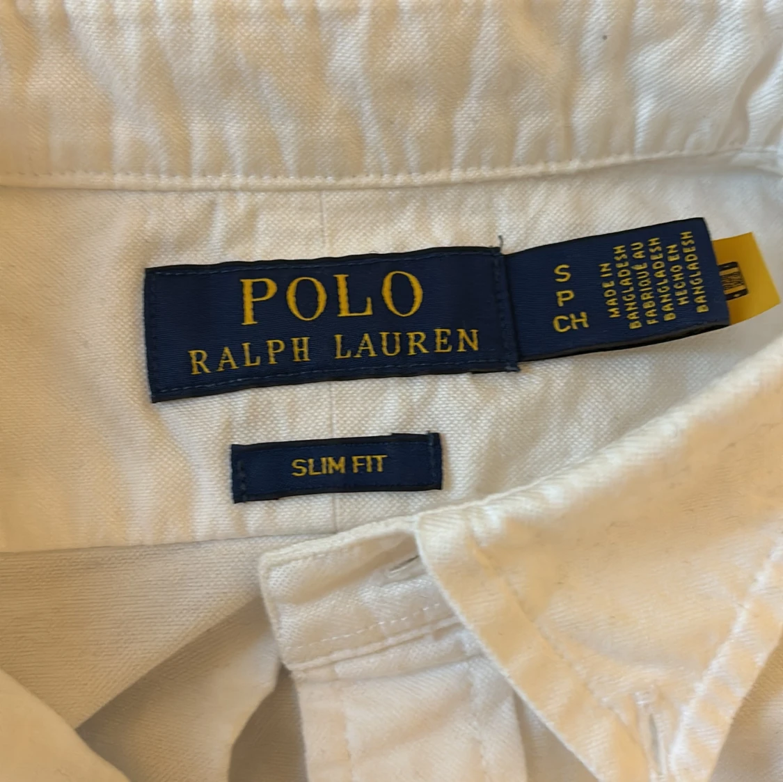 Vit kortärmad skjorta Polo Ralph Lauren - 1