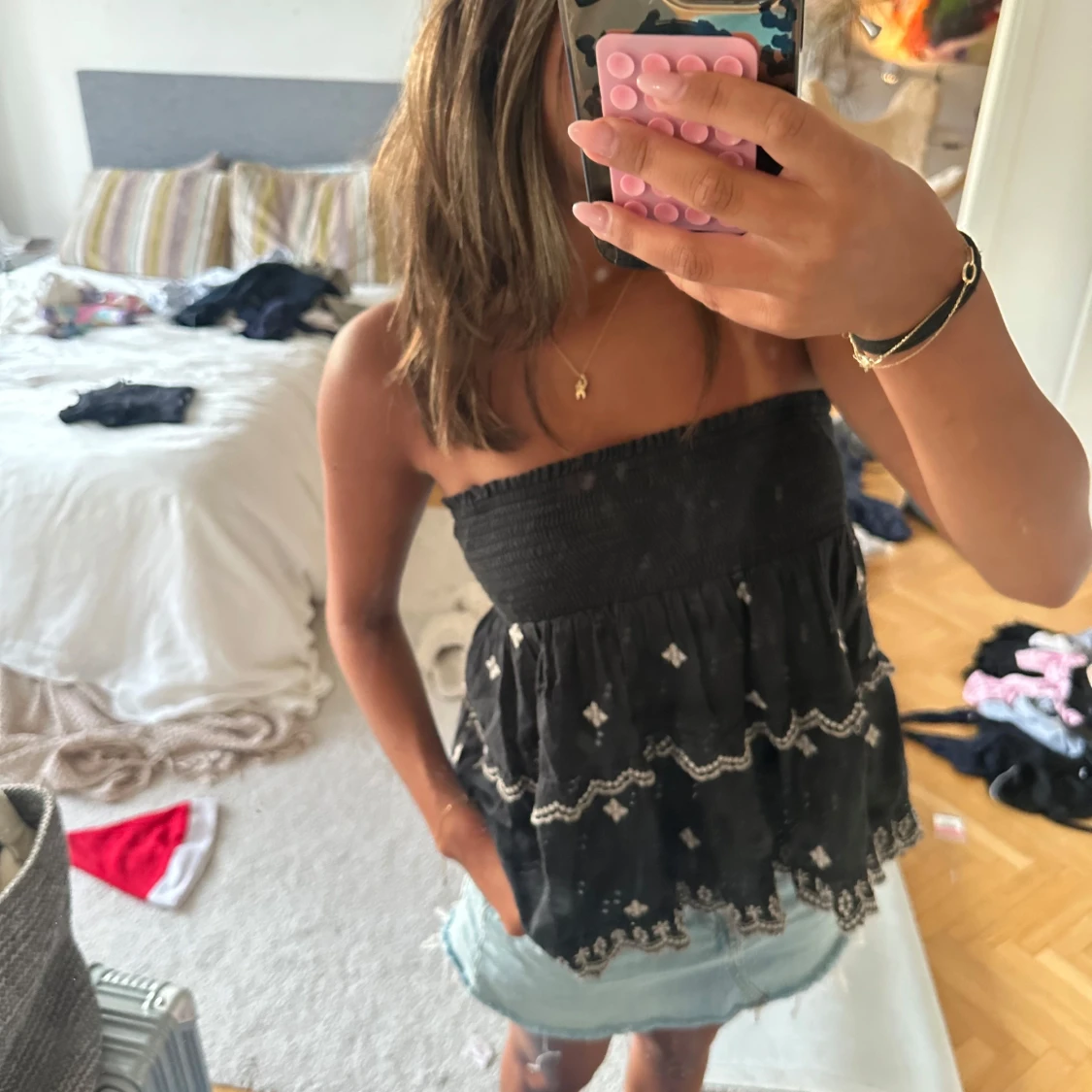 Svart bandeau topp från Neo Noir🩷 - 1